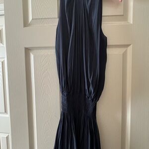 Women’s Ramy Brook “Paris” Sleeveless Mini Dress In Navy, Size XS